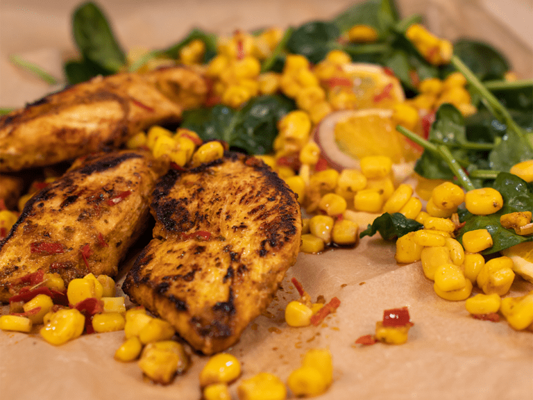 Sunshine Chicken Foodblog Lukas Grett