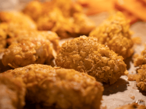 Golden Crispy Chicken Foodblog Lukas Grett