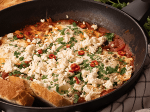 Shakshuka mit Feta Foodblog Lukas Grett