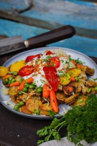Loaded Bratkartoffeln - BBQ Tapas Style Lukas Grett