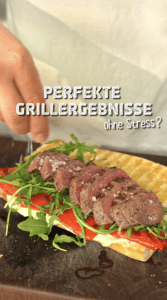 Steak Sandwich mit gegrillter Paprika @lukasgrett