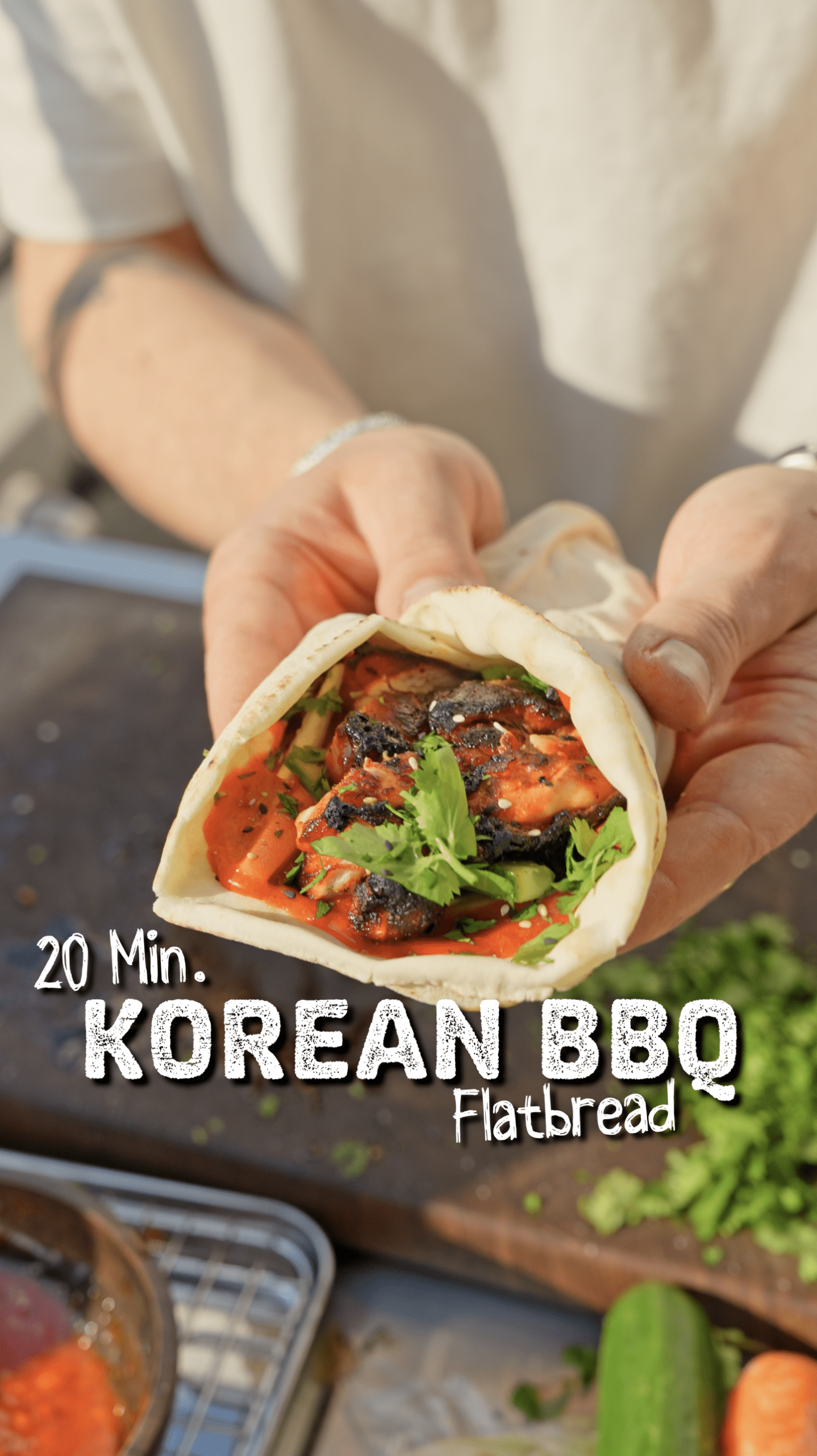 Korean BBQ Flatbread @lukasgrett